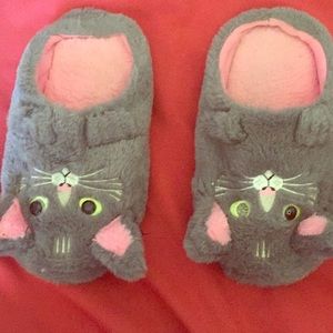 Cat lady slippers